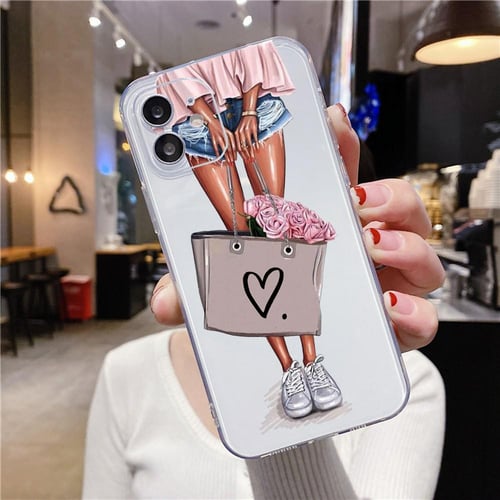 Flowers Aesthetic Phone Case For iPhone 15 Pro 11 14 12 13 SE20 XS MAX XR  8Plus