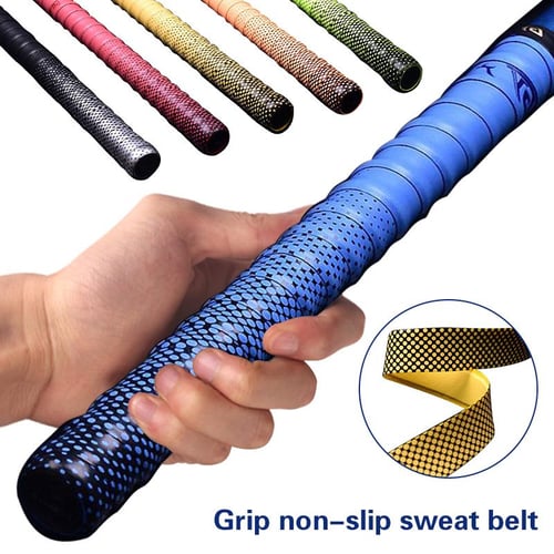 1Pc Colorful Gradient Thickened Fishing Rod Sweatband Anti-slip Badminton  Tennis Racket Grip Tape - buy 1Pc Colorful Gradient Thickened Fishing Rod  Sweatband Anti-slip Badminton Tennis Racket Grip Tape: prices, reviews