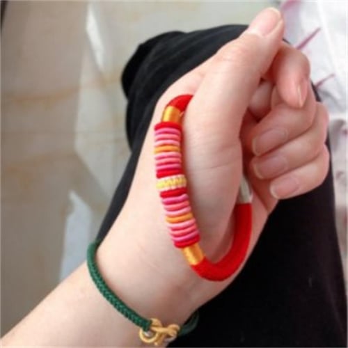 1roll 0.6mm DIY Nylon String For Bracelets, Beading, Necklaces