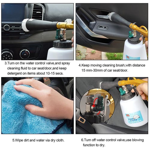 High Pressure Air Pulse Car Cleaning strong detergency Car Gun