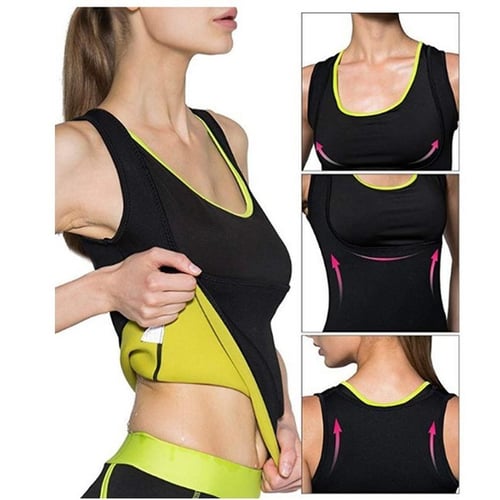 Sweat Waist Trainer Corset Vest for Women Workout Sauna Tank Top