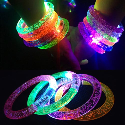 LED Foam Sticks Flashing Glow Sticks Party Supplies Light Up Batons Wands  Glow in the Dark for Wedding Party Raves Concert