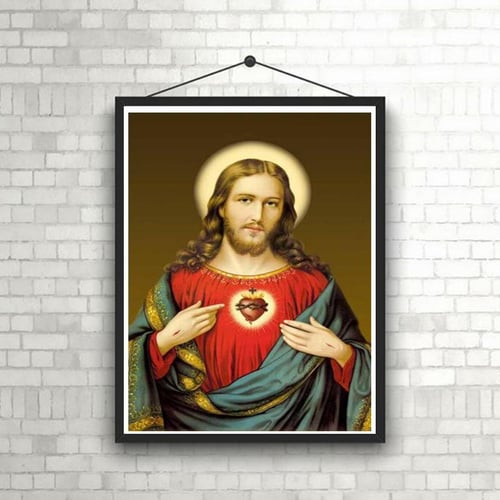 1pc People DIY Diamond Painting Jesus Diamond Painting Handcraft