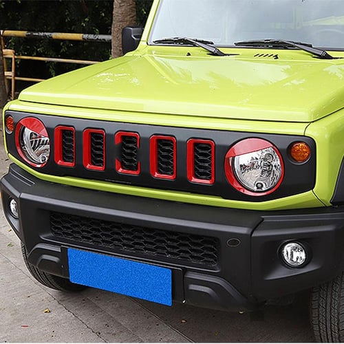 Car Front Headlight Grille Cover Turn Signal Light Decoration Fog