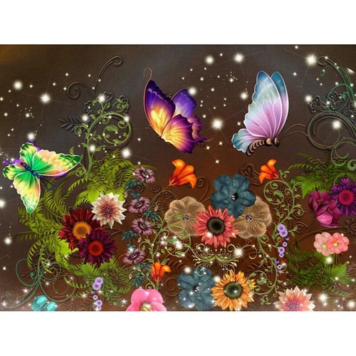 Full Drill 5D DIY Diamond Embroidery Curious Butterfly Diamond Painting  Cross Stitch Rhinestone - buy Full Drill 5D DIY Diamond Embroidery Curious Butterfly  Diamond Painting Cross Stitch Rhinestone: prices, reviews