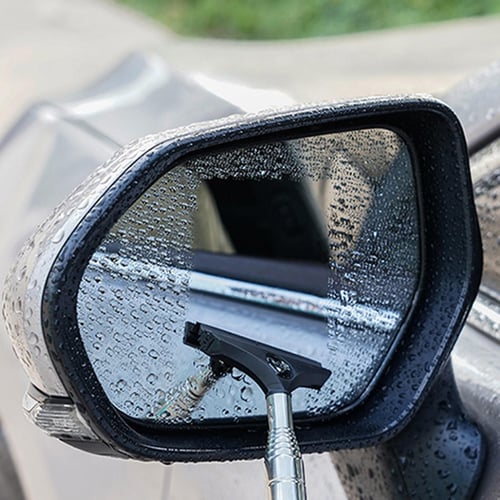  Car Rearview Mirror Wiper, Retractable Auto Mirror