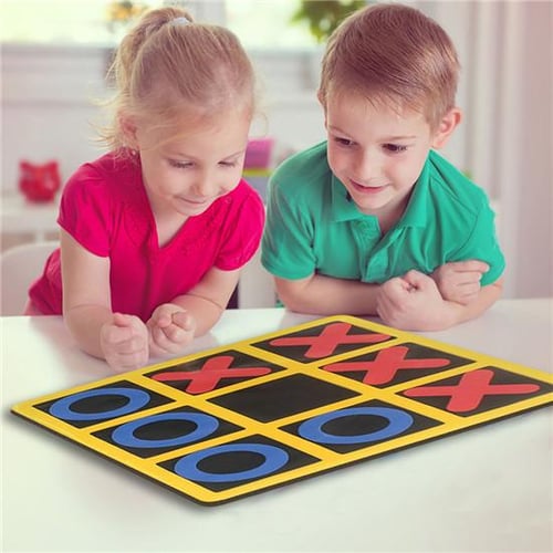 Tic Tac Toe Board Game 5.91 x 5.91 Tic Tac Toe Table Game Resin