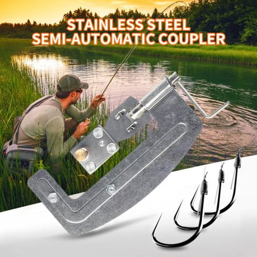Fishing Line Knotter Semi-automatic Stainless Steel Manual Quick Tying Knot  Tying Tool Tier - buy Fishing Line Knotter Semi-automatic Stainless Steel  Manual Quick Tying Knot Tying Tool Tier: prices, reviews