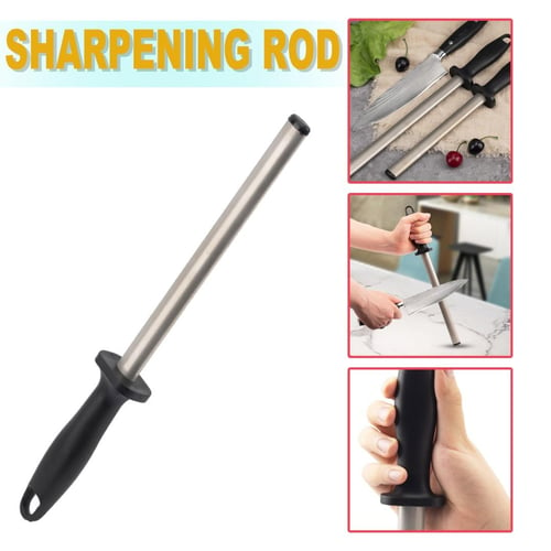 Knife Sharpener Rod 8-10 inch Sharpening Steels Stick For Kitchen