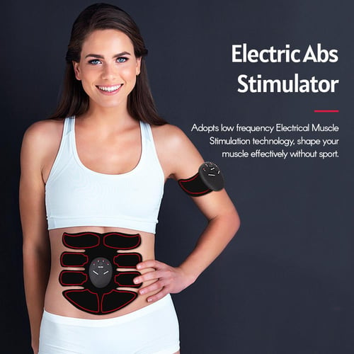 EMS Abdominal Muscle Stimulator, Trainer USB Connect, Abs Fitness