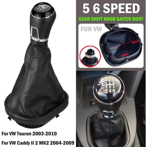 5/6 Speed Manual Car Gear Shift Knob Gaiter Boot Cover Collar Case