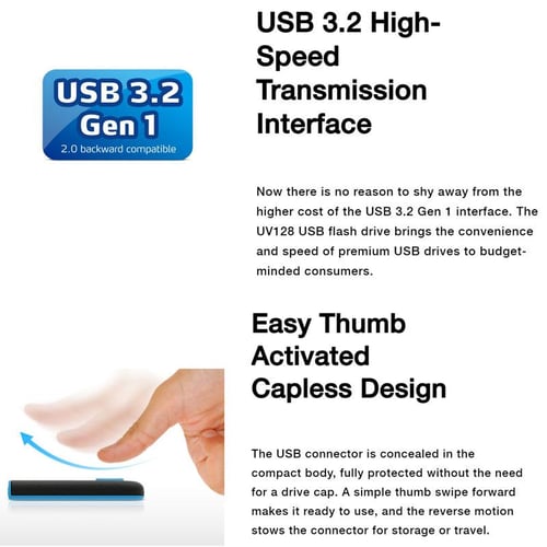 UV128 USB Flash Drive