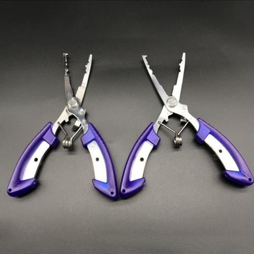 18cm Stainless Steel Hand Crimper Fishing Pliers Braid Cutters
