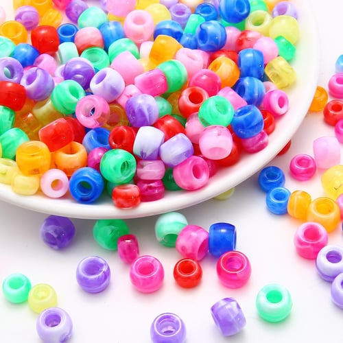 400pcs Fishing Beads 10mm/12mm Luminous Fishing Bead Mixture