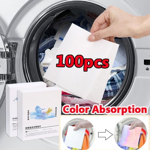 5/50pcs Anti-dyeing Laundry Paper Color Catcher Color Guard Sheets For  Laundry