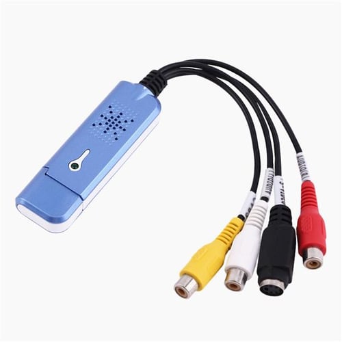 Easycap USB 2.0 Audio Video VHS to DVD Converter Capture Card Dongle  Adapter NEW