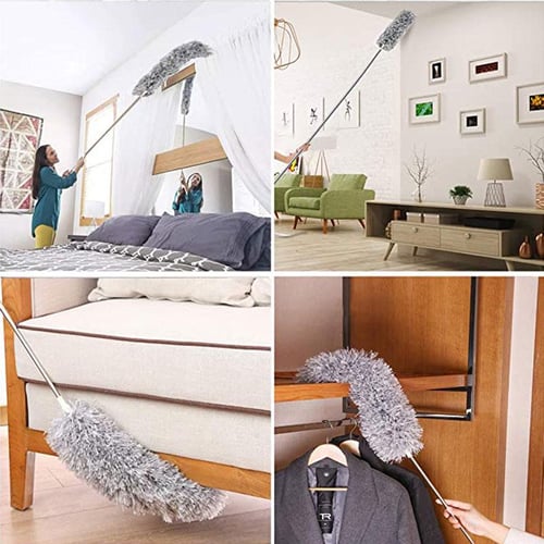 1pc Super Fine Microfiber Duster, Suitable For Home Appliances, Beds, High  Ceilings And Furniture - A High-efficiency Gap Cleaning Tool For Home  Cleaning