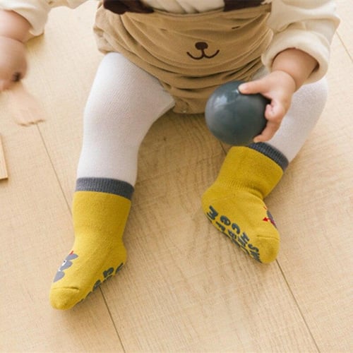 Baby Socks Newborn Silicone Non-Slip Soft Toddler Socks Cute