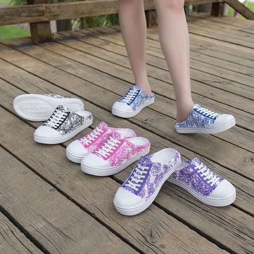 Fashion Women Summer Slip-On Beach Slippers Open Toe Breathable