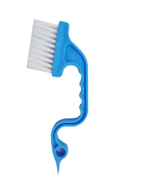 1pc Window & Glass Cleaning Brush, Crevice Cleaner Brush, With Track  Cleaning Brush For Window Rails And Corners