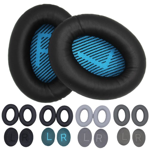 Replacement Earpads, 2 Pieces Foam Ear Pad - Cushion Repair For Bose  Quietcomfort 2/15/ 25, Ae2, Ae2i - Black