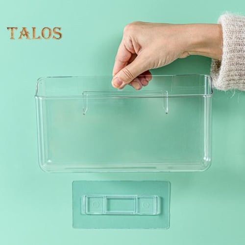 Taluosi Transparent Nail Supplies Brush Kit Storage Box Plastic Container  Organizer Case