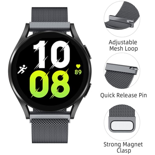 20mm Band for Samsung Galaxy Watch 5 pro 4 classic 46mm 42mm Magnetic Strap  for Galaxy Watch 4 40mm 44mm Quick Release Bracelet