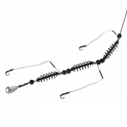 Artificial Bait Cage Set Feeder Fishing Hook Tackle - buy