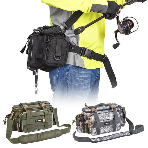 Multifunctional Fishing Tackle Bag Outdoor Sports Single Shoulder