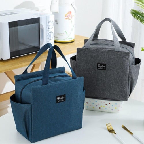 Insulation Thermal Bag Small Triangular Lunch Box Portable Food Bento Woman  Kids