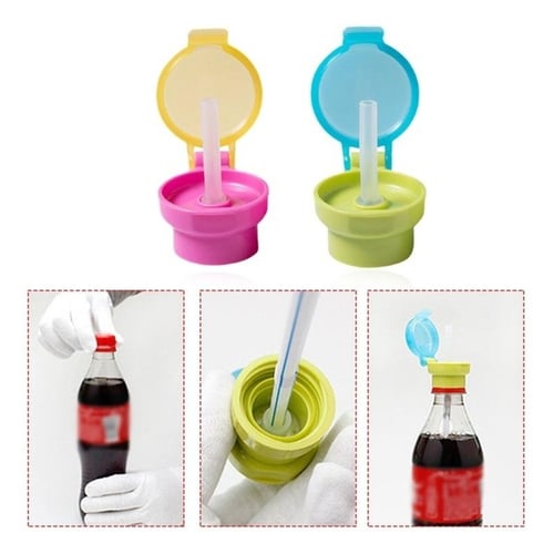 Portable Kids No Spill Choke Water Bottle Cup Adapter with Tube Drinking  Straw for Baby Drink