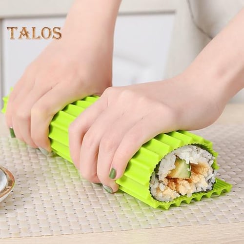 Sushi Maker Roller Perfect Roll DIY Easy Kitchen Magic Rice Rolling Machine  Set