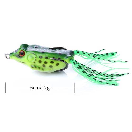 Topwater Frog Lures Frog Fishing Lures Soft Fishing Baits Hollow