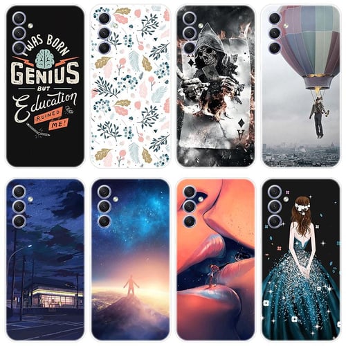 Phone Case For Samsung Galaxy A54 5G Lovely Astronaut Cartoon Pattern Soft  Silicone Shell For SamsungA54