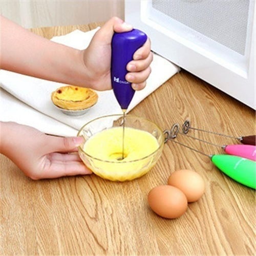 Milk Frother Handheld Mixer Foamer Coffee Maker Egg Beater  Chocolate/Cappuccino Stirrer Mini Portable Blender Kitchen