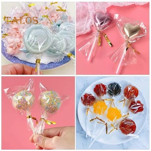 100Pcs Cake Pops Sticks Wide Application Candy Making White Color