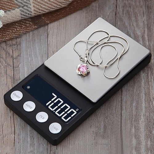 Digital Weight Scale Kitchen Jewelry Gold Grain Food Gram 0.01g 100g 200g  500g