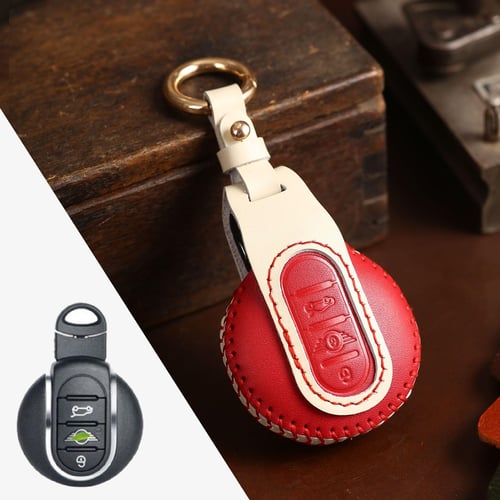 New Car Key Case Cover For BMW Mini Cooper S ONE JCW Countryman F54 F57 F60  F56 F55 R55 R56 R57 R58 R59 R60 S Roadster Keychain