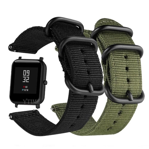 Amazfit Bip U Strap, Strap Amazfit Gts 2, Nylon Watch Band, Amazfit Band