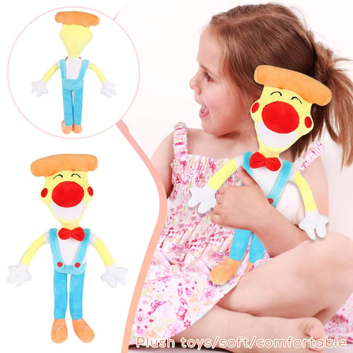 Pizza Tower Plush Toy Soft Stuffed Cartoon Doll Interesting Game Characters  Plushie Birthday Gift For Baby Kids 3-6 Years