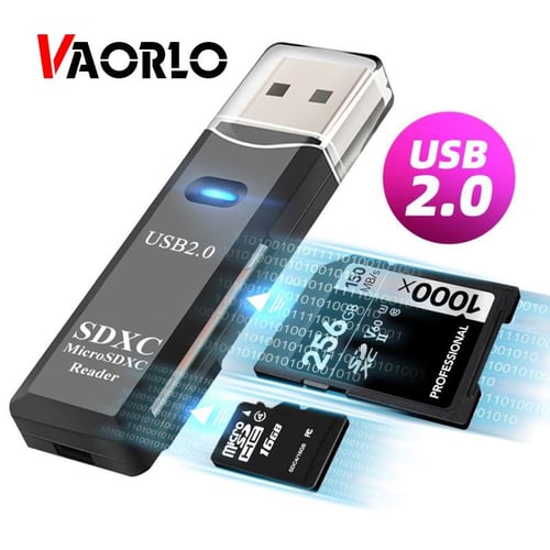Usb Micro Sd/tf Card Reader Usb 2.0 Mini Mobile Phone Memory Card