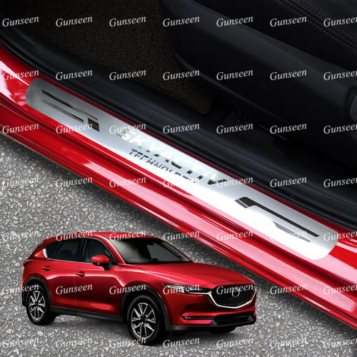 For Mazda Cx5 Cx 5 Auto Accessories Trim Door Sill Protector Scuff Car  Sticker