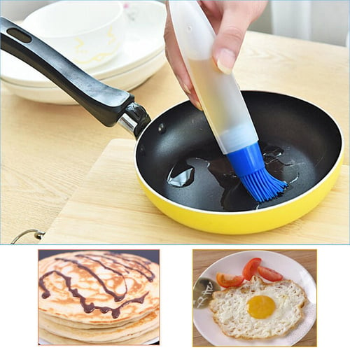 1PCS Silicone BBQ Oil Brush Basting Brush DIY Cake Bread Butter