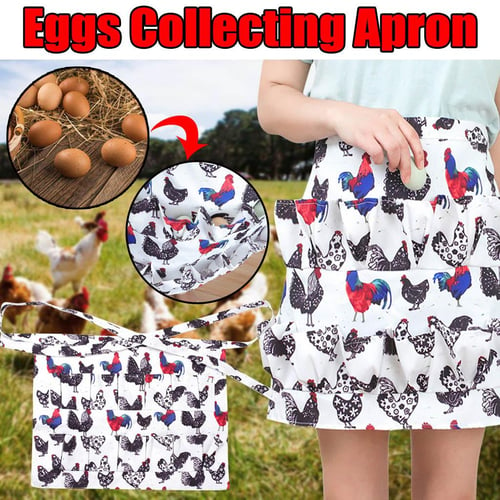 Original Egg Apron / 8 Sizes Available / Egg Apron / Garden Apron / Chicken  Apron / Pocket Apron / Egg Collecting / Egg Gathering / Apron