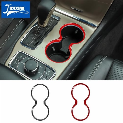 Car Front Drink Cup Holder Decoration Cover Sticker for Jeep Wrangler JL  Gladiator JT 4XE 2018