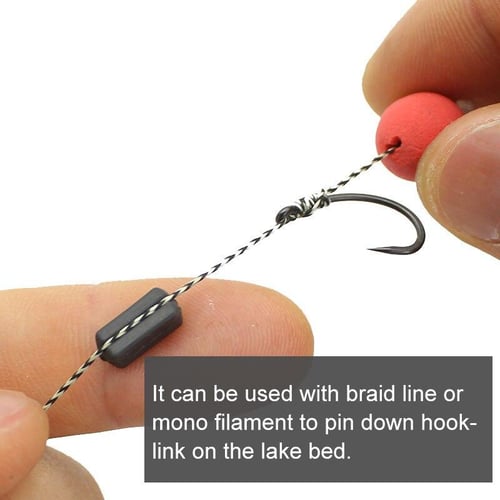 20pcs Carp Fishing Accessories Lead Sinker Quick Change Lead Clips  Helicopter Rig Hooklink Tail Swivels Connector End Tackle
