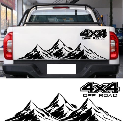 Side Stickers Stripes For Ford Ranger Raptor Sticker Decals 4x4 Off Road  Vinyl zq008