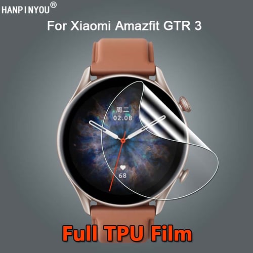 Protective Cover For Amazfit GTR 4 Soft TPU Plating Screen Protector Full  Cover for Huami Amazfit