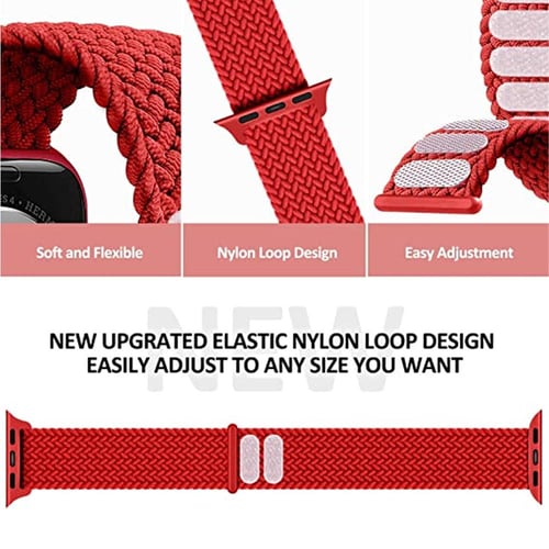 Braided Solo Loop For Apple watch Ultra band 49mm 45mm 41mm 44mm 40mm 42mm correa  bracelet iWatch series 7 SE 8 6 5 4 3 strap Band - buy Braided Solo Loop