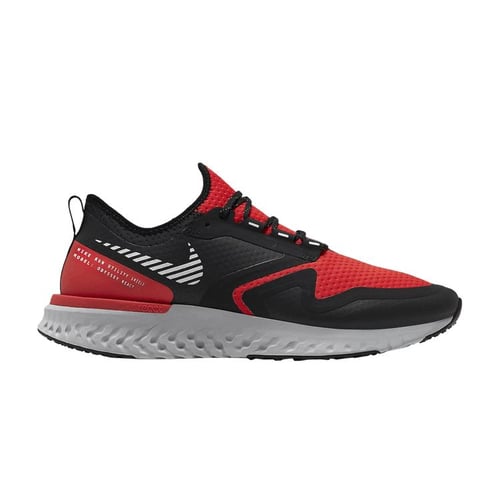 Nike Odyssey React 2 Flyknit AH1015 600 University Red/Black Shoes